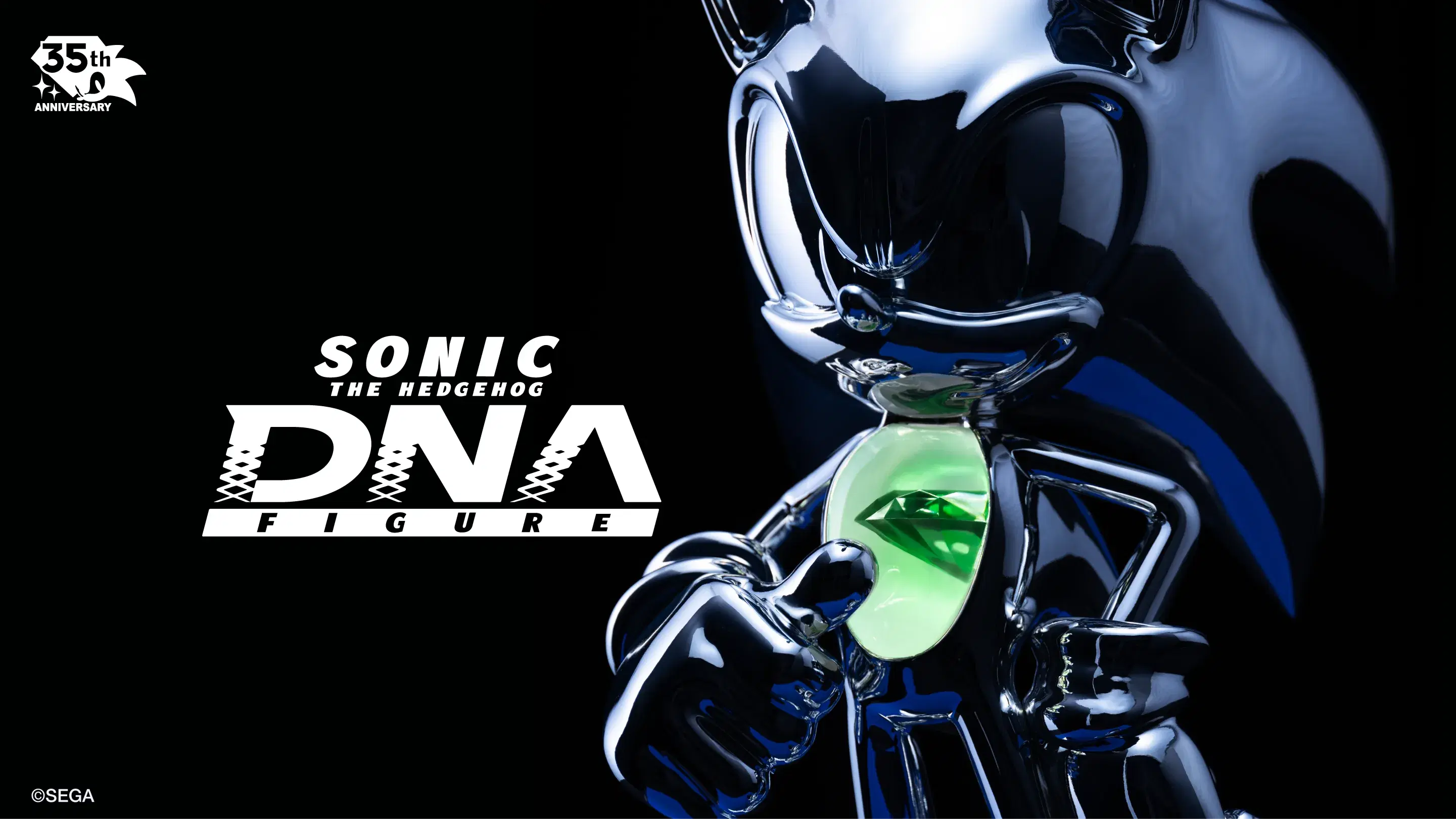 SONIC THE HEDGEHOG DNA FIGURE キービジュアル（PC）